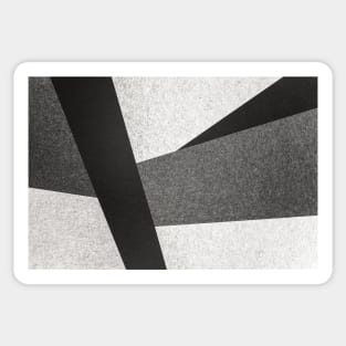 Grey Abstraction Sticker